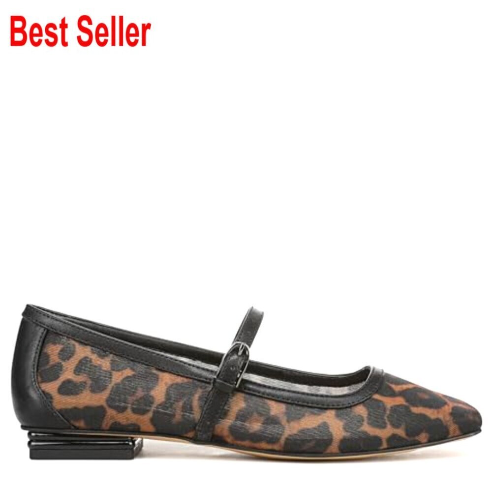 Leather Platform Sandals with Ankle Strap Adjustable Buckle Closure - Picture 6 of 7